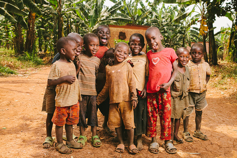 kids in Rwanda