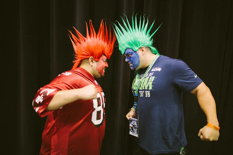 Seattle Seahawks vs San Francisco 49ers football photography