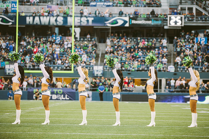 Seattle Seahawks vs San Francisco 49ers football photography