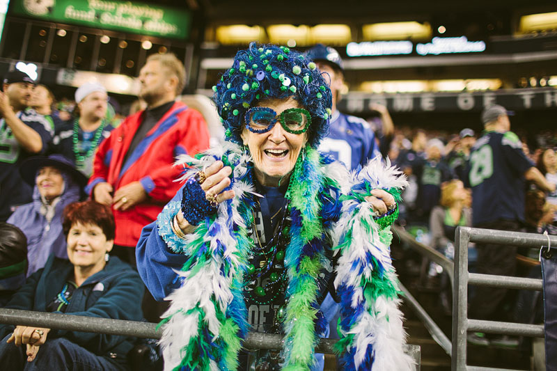 Seattle Seahawks vs San Francisco 49ers football photography