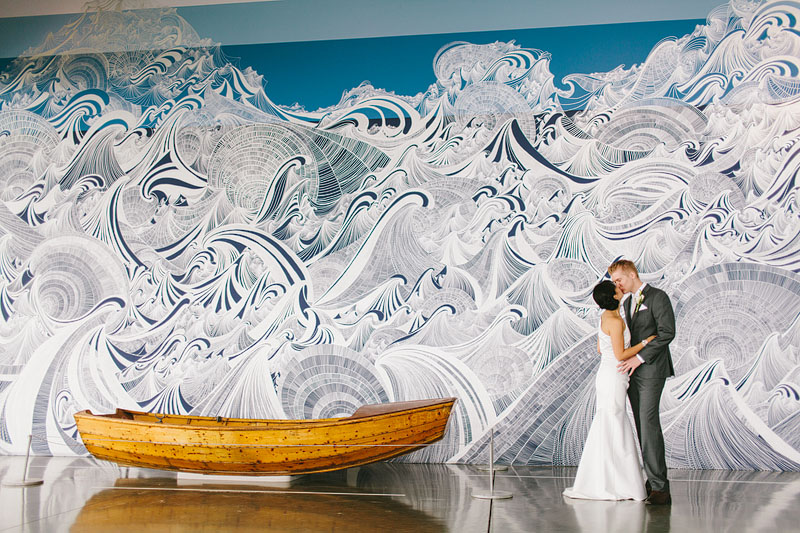 Olympic Sculpture Park wedding photography