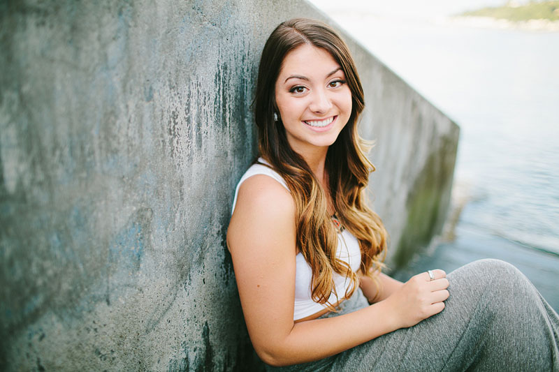 Seattle girl senior portrait