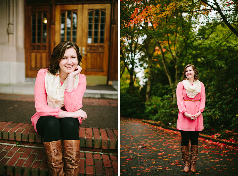 Seattle girl senior portrait