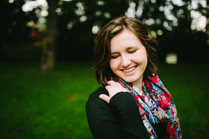 Seattle girl senior portrait