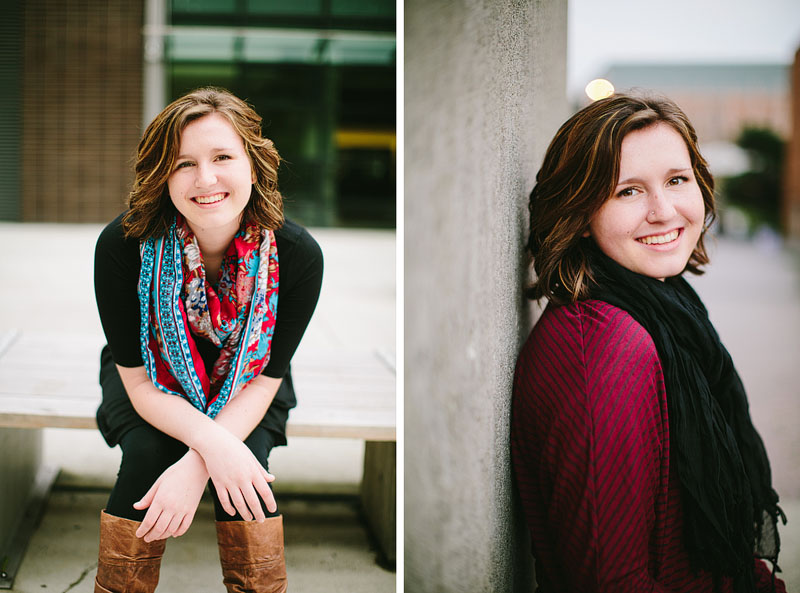 Seattle girl senior portrait