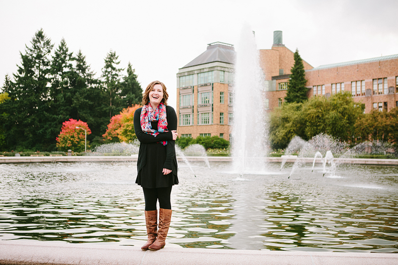 Seattle girl senior portrait