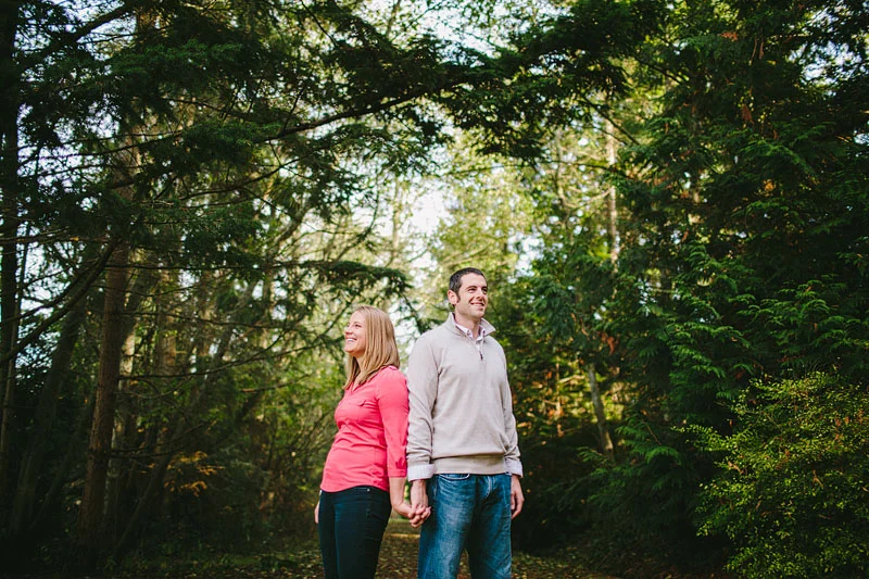 Seattle engagement photography at Discovery Park