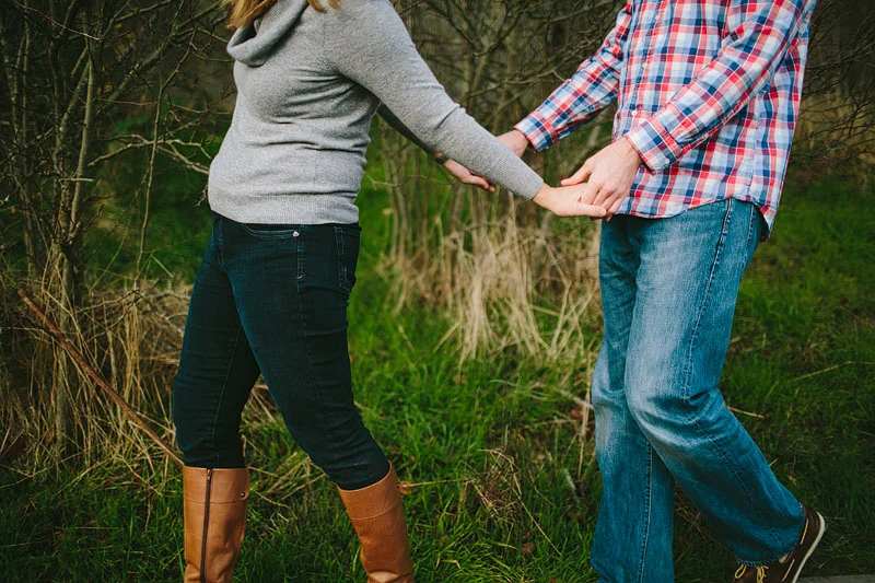 Seattle engagement photography at Discovery Park