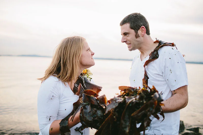 Seattle engagement photography at Discovery Park