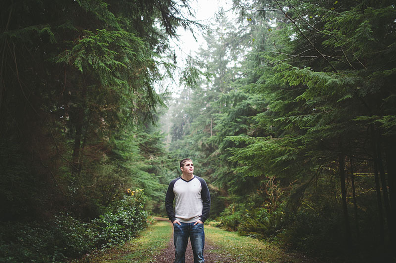 Point Defiance engagement photography