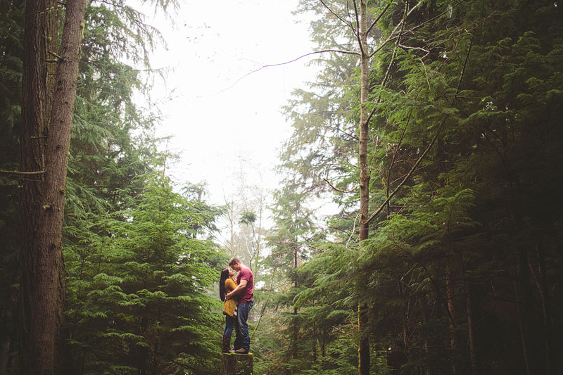 Point Defiance engagement photography