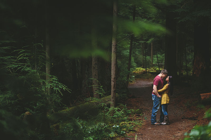 Point Defiance engagement photography