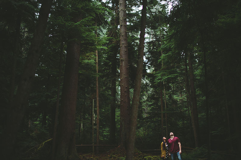 Point Defiance engagement photography