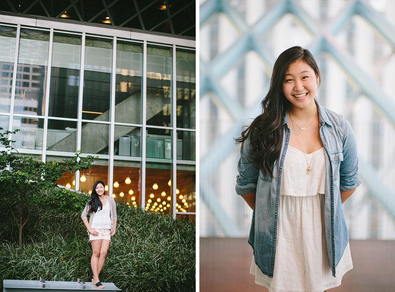 Seattle girl senior portrait by Mike Fiechtner Photography