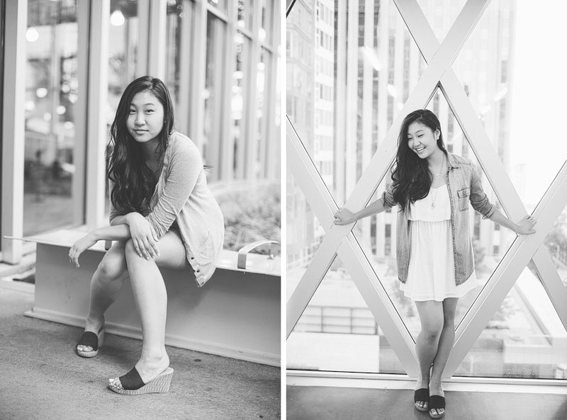 Seattle girl senior portrait by Mike Fiechtner Photography