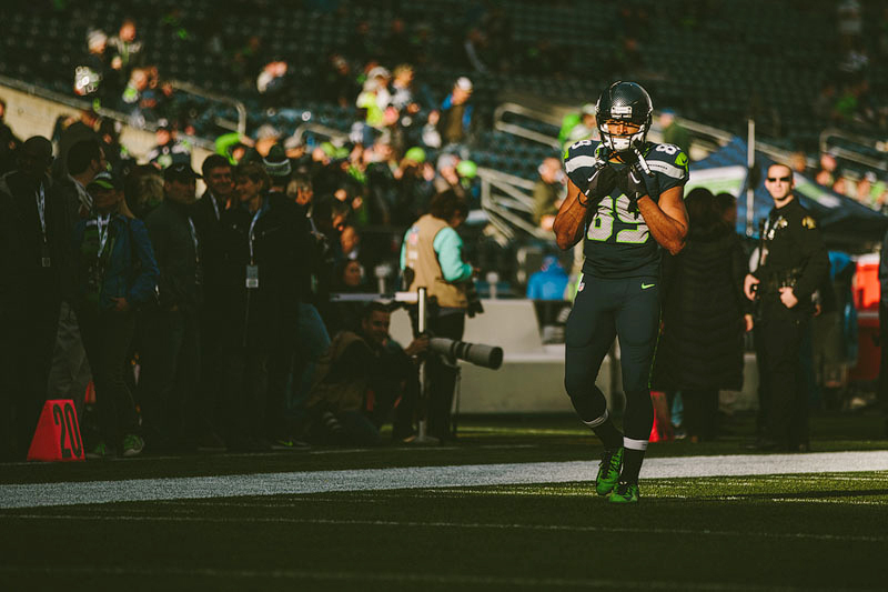 Seattle Seahawks sports photography - Mike Fiechtner Photography