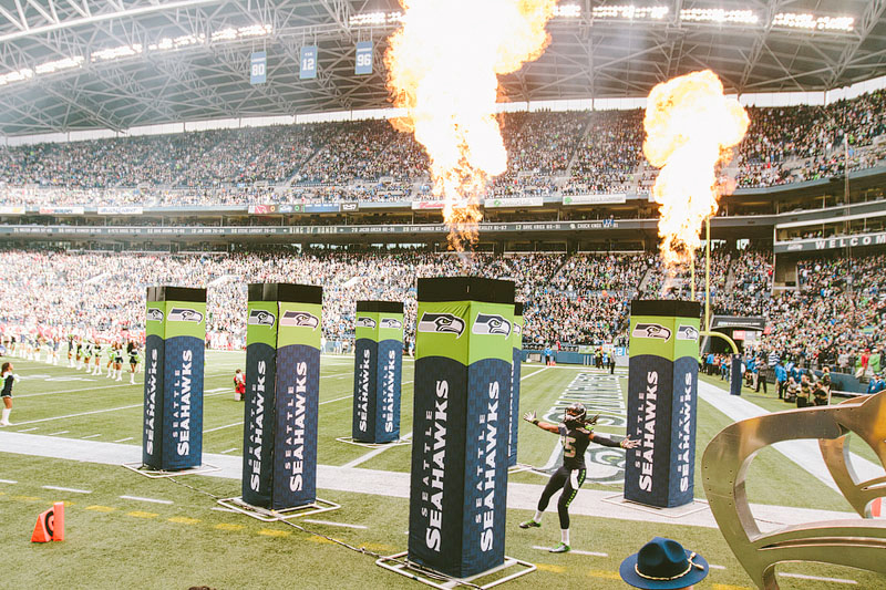 Seattle Seahawks sports photography - Mike Fiechtner Photography