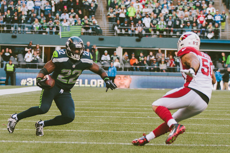 Seattle Seahawks sports photography - Mike Fiechtner Photography