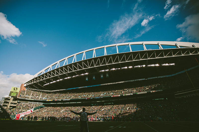 Seattle Seahawks sports photography - Mike Fiechtner Photography