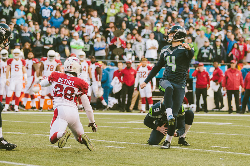 Seattle Seahawks sports photography - Mike Fiechtner Photography