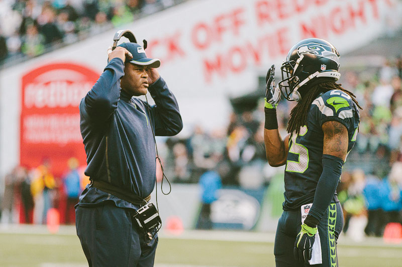 Seattle Seahawks sports photography - Mike Fiechtner Photography