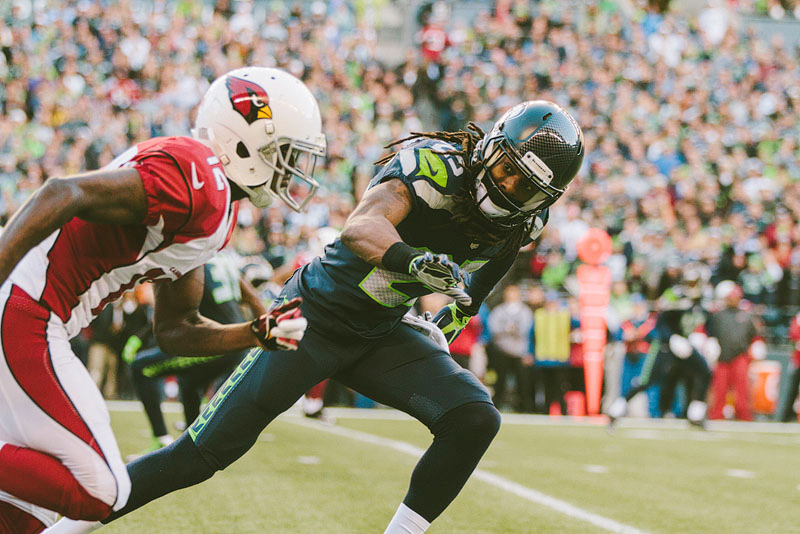 Seattle Seahawks sports photography - Mike Fiechtner Photography