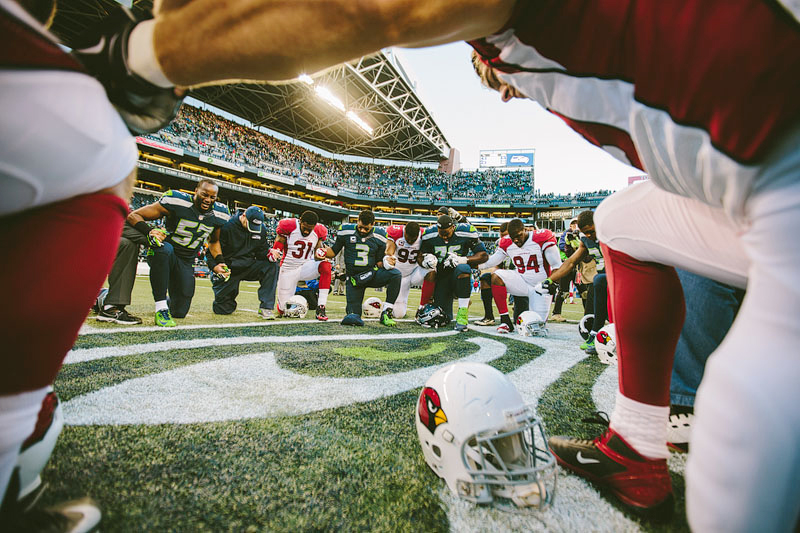 Seattle Seahawks sports photography - Mike Fiechtner Photography