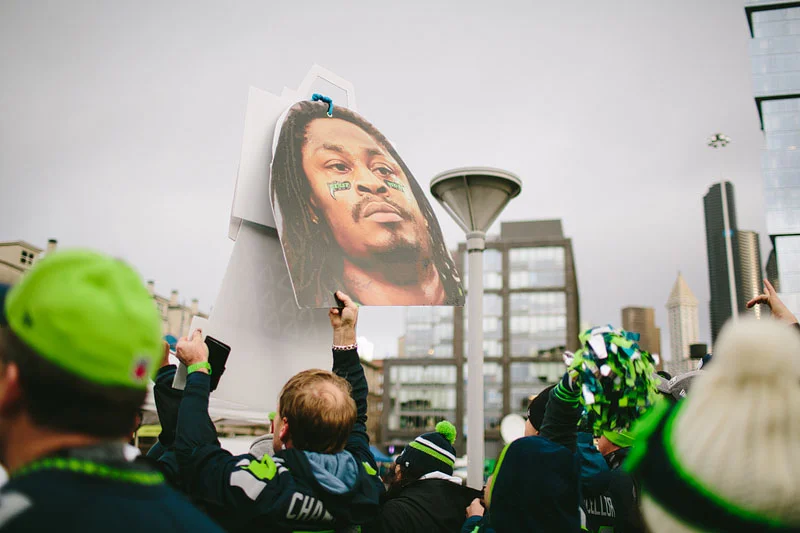 Seattle Seahawks sports photography - Mike Fiechtner Photography