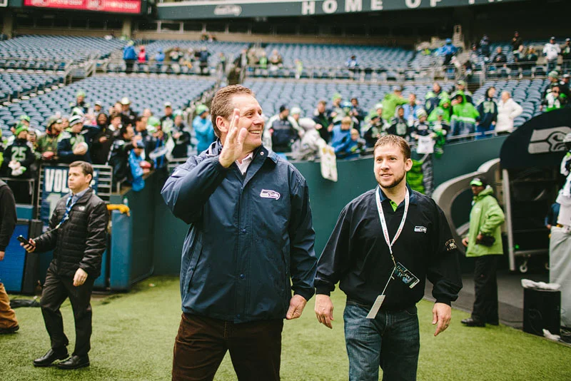 Seattle Seahawks sports photography - Mike Fiechtner Photography