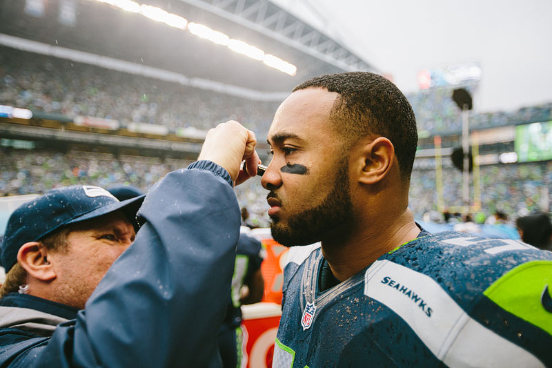 Seattle Seahawks sports photography - Mike Fiechtner Photography