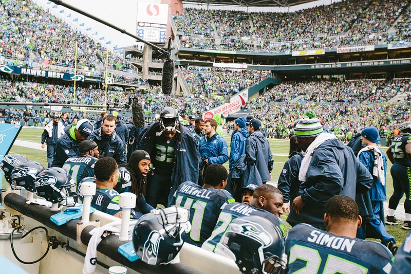 Seattle Seahawks sports photography - Mike Fiechtner Photography