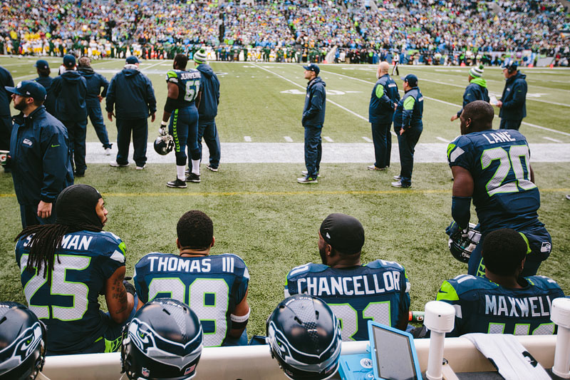 Seattle Seahawks sports photography - Mike Fiechtner Photography