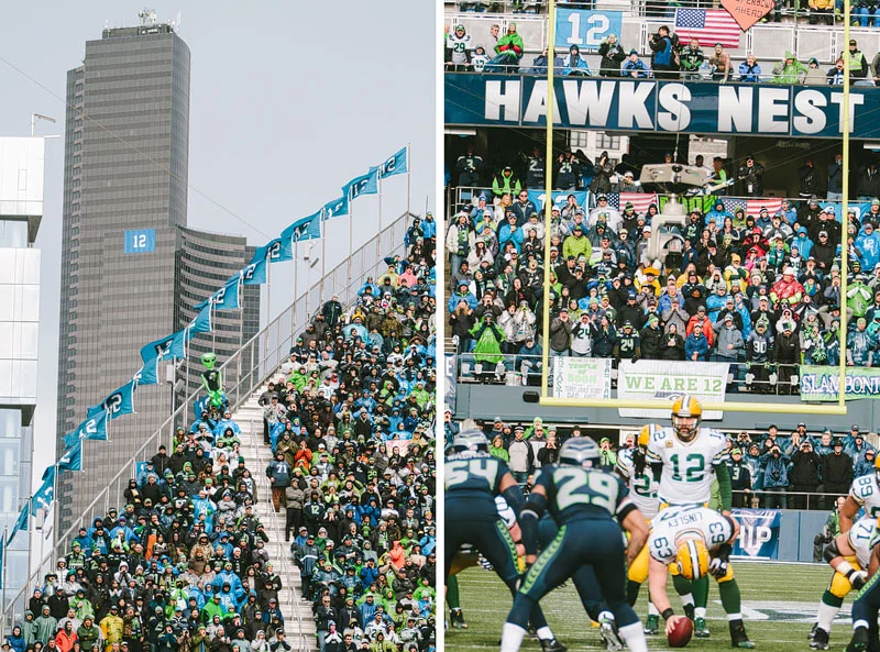 Seattle Seahawks sports photography - Mike Fiechtner Photography