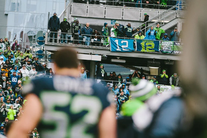 Seattle Seahawks sports photography - Mike Fiechtner Photography