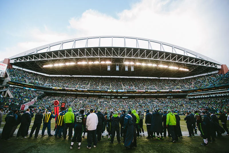 Seattle Seahawks sports photography - Mike Fiechtner Photography