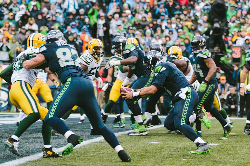Seattle Seahawks sports photography - Mike Fiechtner Photography
