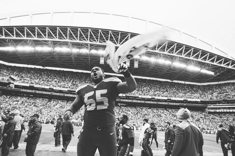 Seattle Seahawks sports photography - Mike Fiechtner Photography