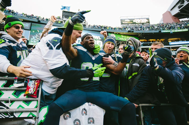 Seattle Seahawks sports photography - Mike Fiechtner Photography