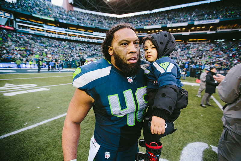 Seattle Seahawks sports photography - Mike Fiechtner Photography