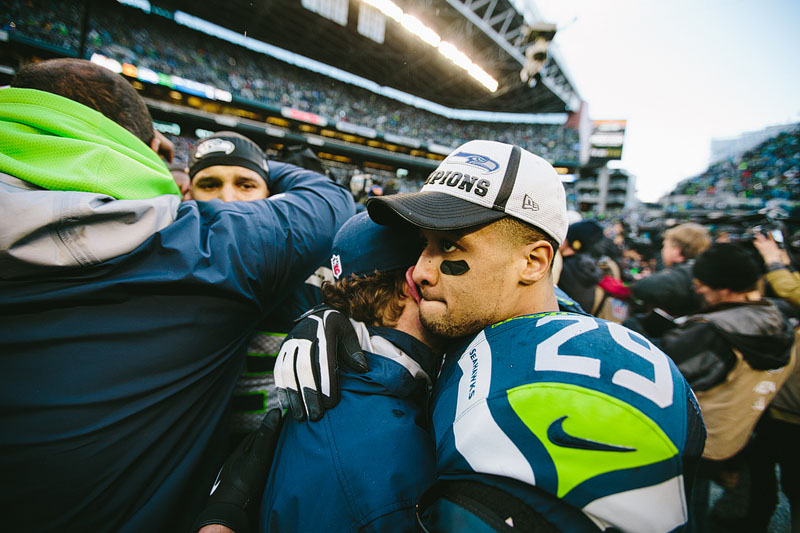 Seattle Seahawks sports photography - Mike Fiechtner Photography