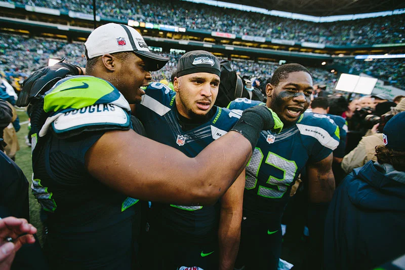 Seattle Seahawks sports photography - Mike Fiechtner Photography