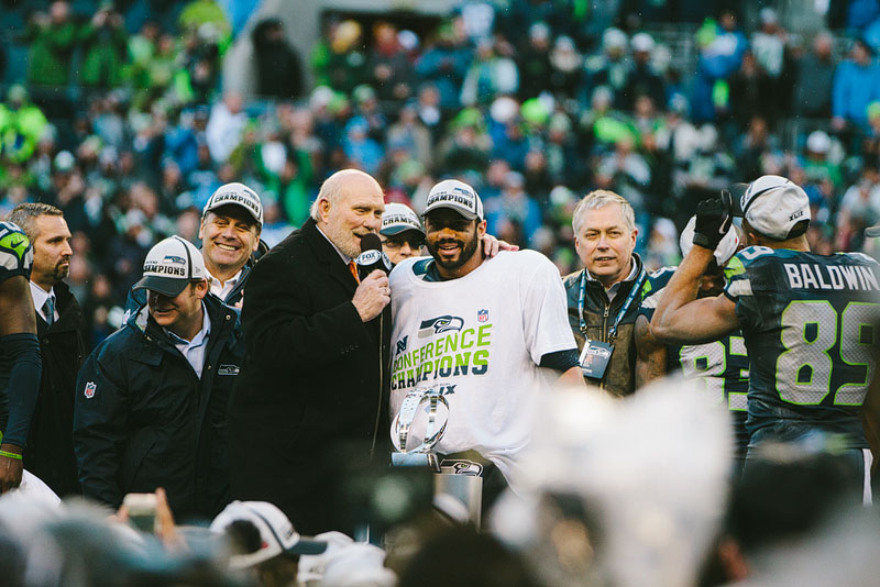 Seattle Seahawks sports photography - Mike Fiechtner Photography