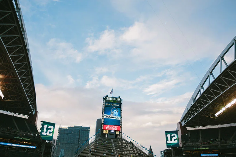 Seattle Seahawks sports photography - Mike Fiechtner Photography