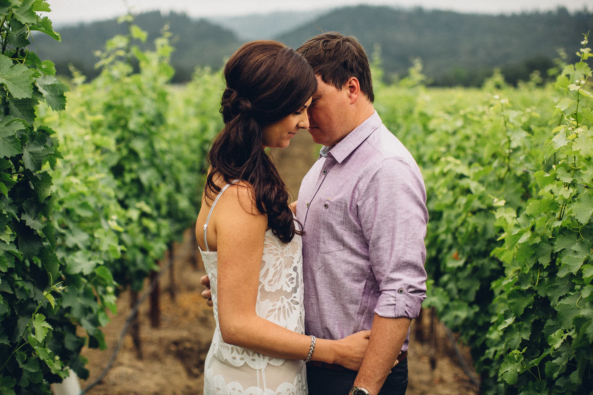 Napa California engagement photography