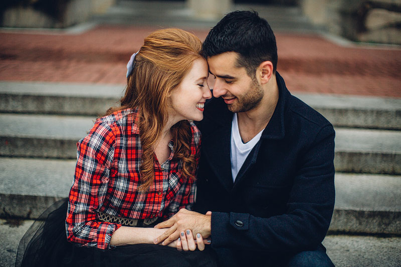 University of Washington Seattle engagement photography - Mike F