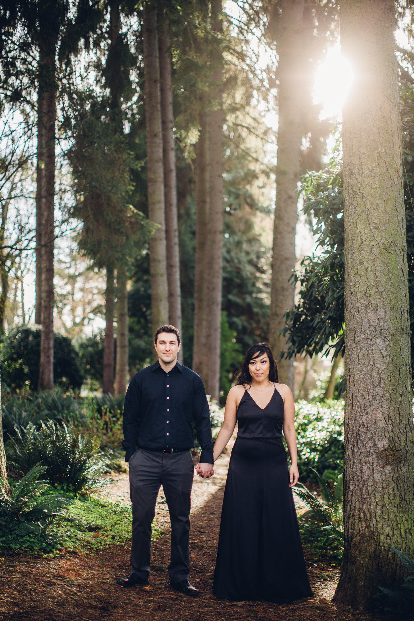 Volunteer Park Seattle engagement photos