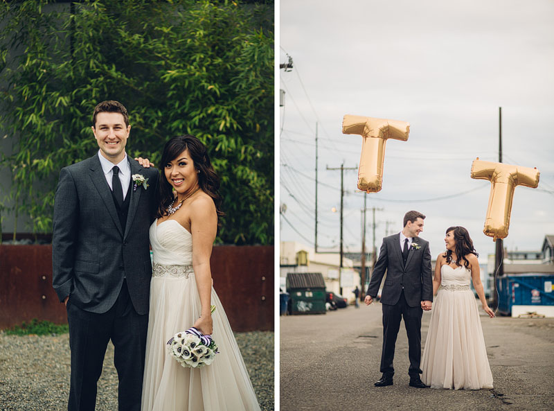 Within SoDo Seattle wedding photography