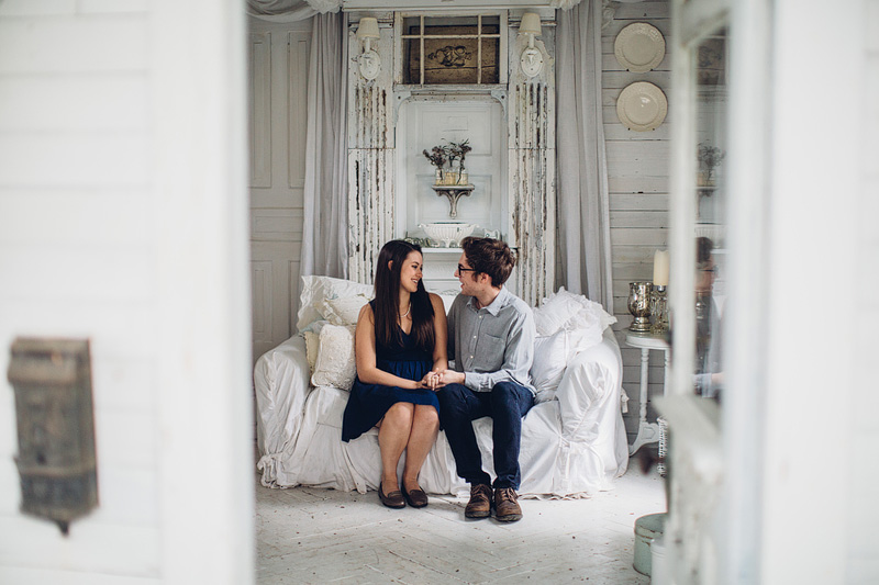 Seattle engagement photography at Lincoln Park