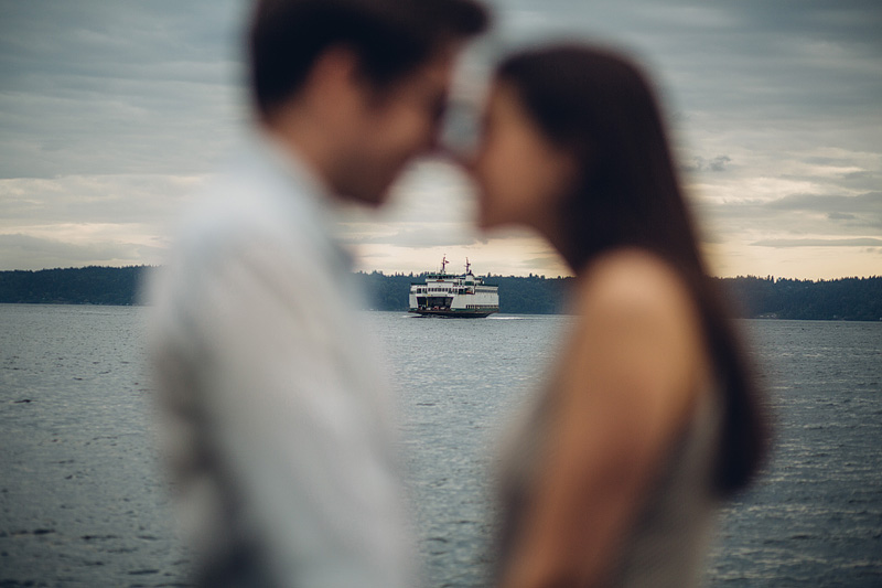 Seattle engagement photography at Lincoln Park