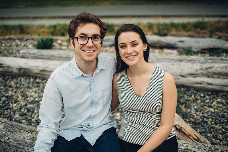 Seattle engagement photography at Lincoln Park